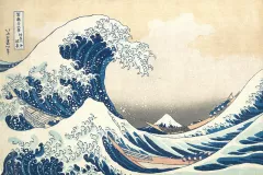 The Great Wave off Kanagawa (Katsushika Hokusai, 1830-32)