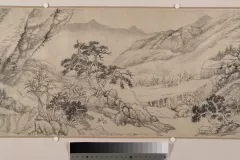 Traveling Amid Streams and Mountains (Liu Yu, 1680)