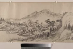 Traveling Amid Streams and Mountains (Liu Yu, 1680)