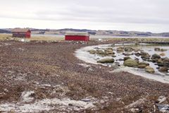 Rogaland - Sola - Kolnes - Naust på Vestre Stranda - Jærkysten