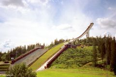 Holmenkollen Ski Jump Arena in 1988