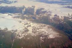 Sogn og Fjordane - Luster - Jostedalsbreen, luftfoto