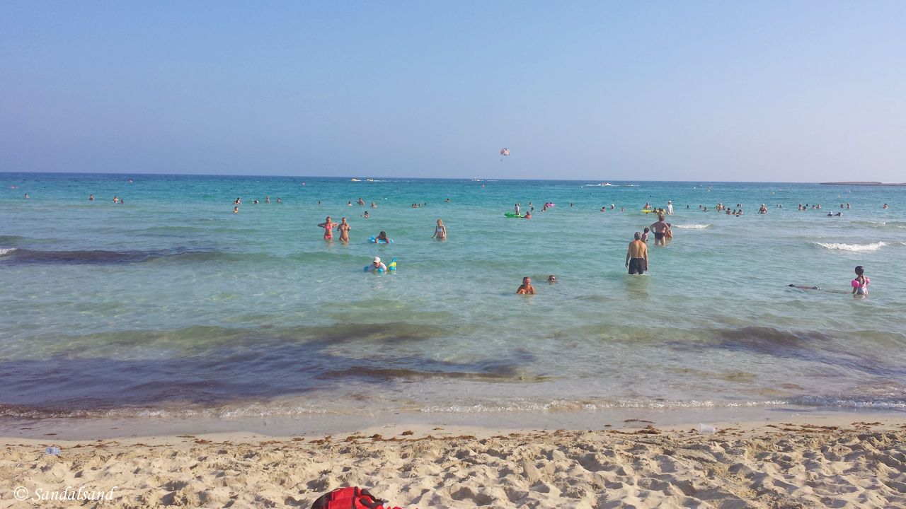 The easy life on the beaches of Ayia Napa, Cyprus