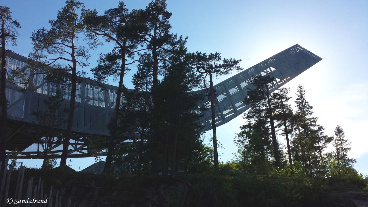 Imagine standing on top of the world’s most famous ski jump – Holmenkollen