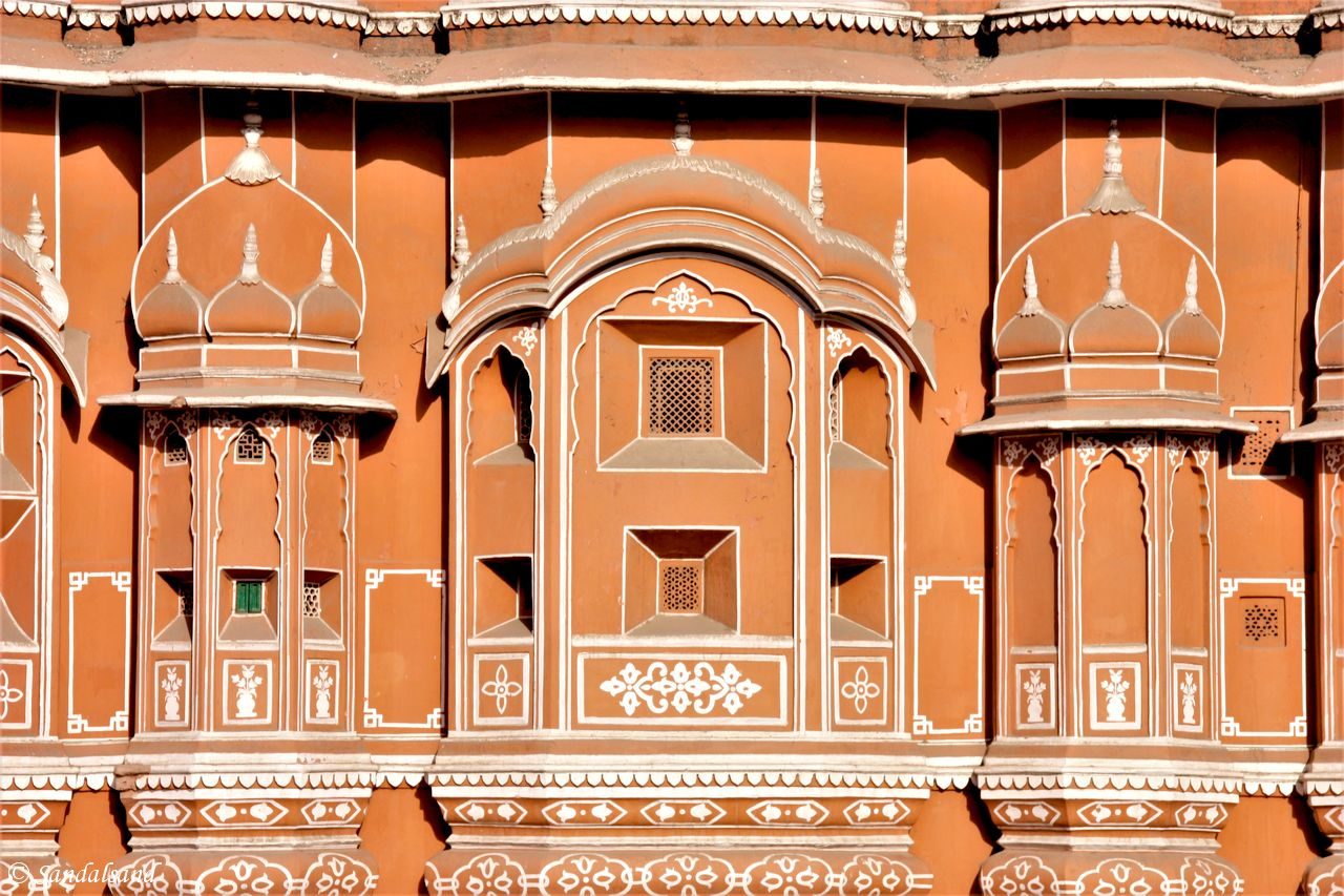 India - Jaipur - Hawa Mahal (Palace of Winds)