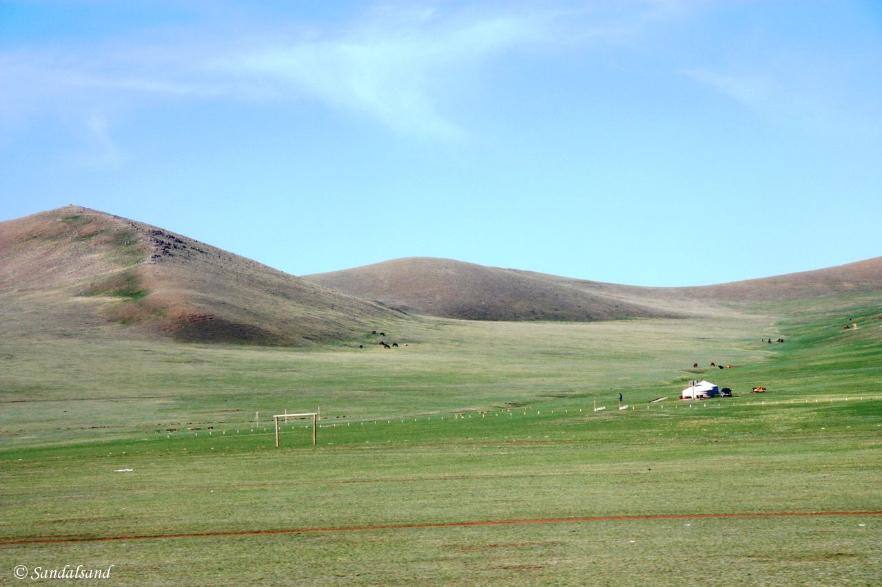 Mongolia - On the train