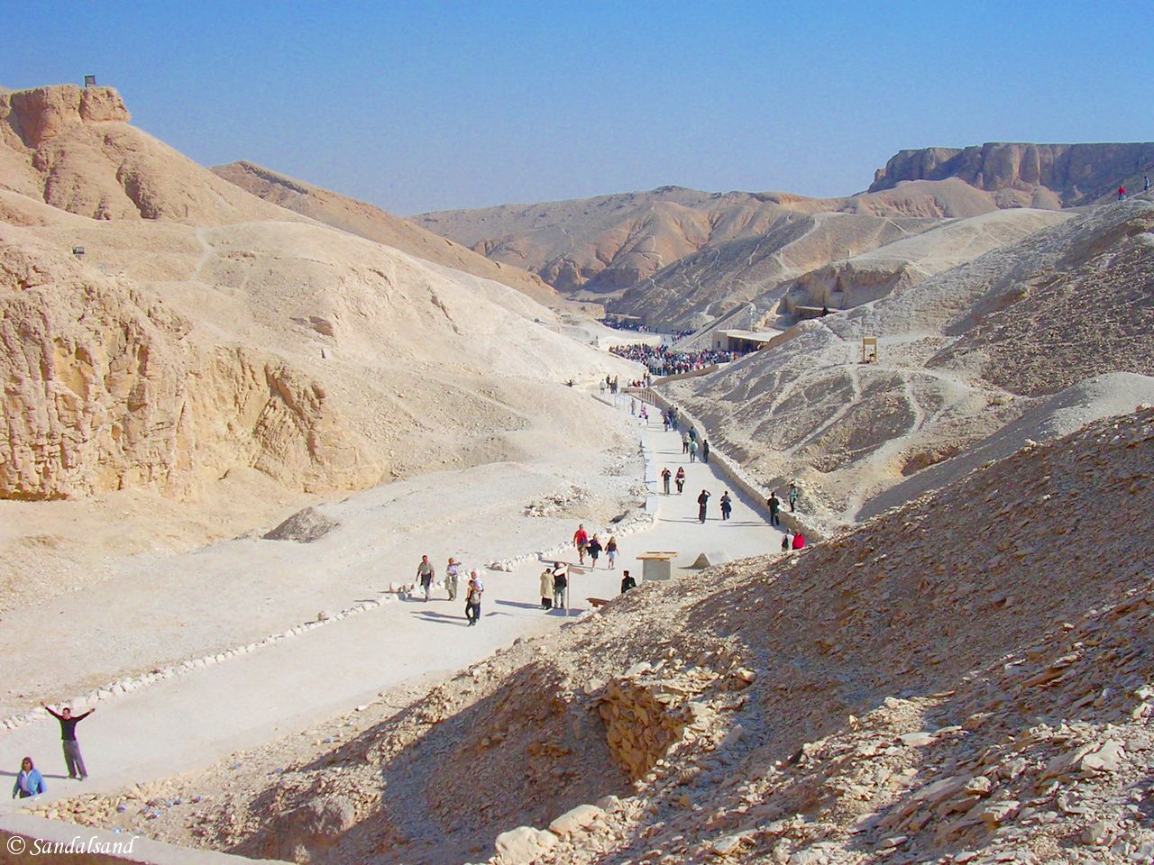 Egypt - Luxor - Overview of the Valley of the Kings