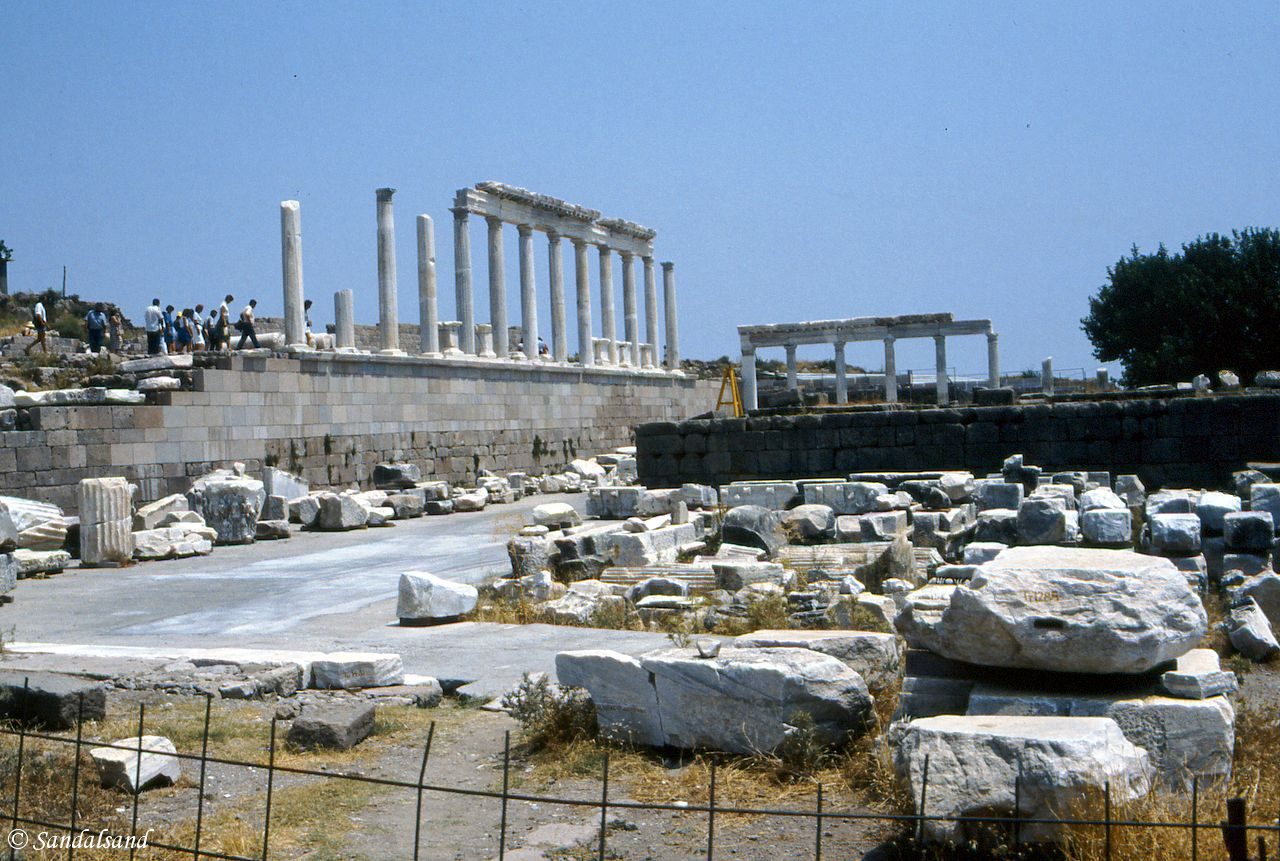 Turkey - Bergama - Site of the Athena temple in Pergamon