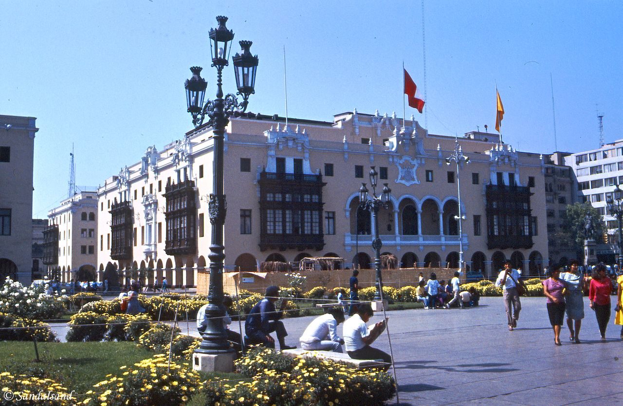 Peru - Lima - Plaza de Armas - Palacio Municipal