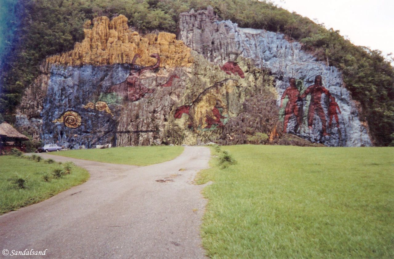 Cuba - Vinales - Mural de la Prehistoria