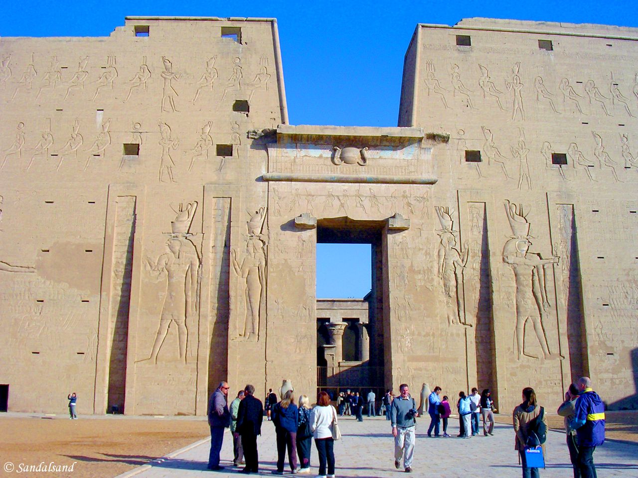 Egypt - Edfu temple entrance