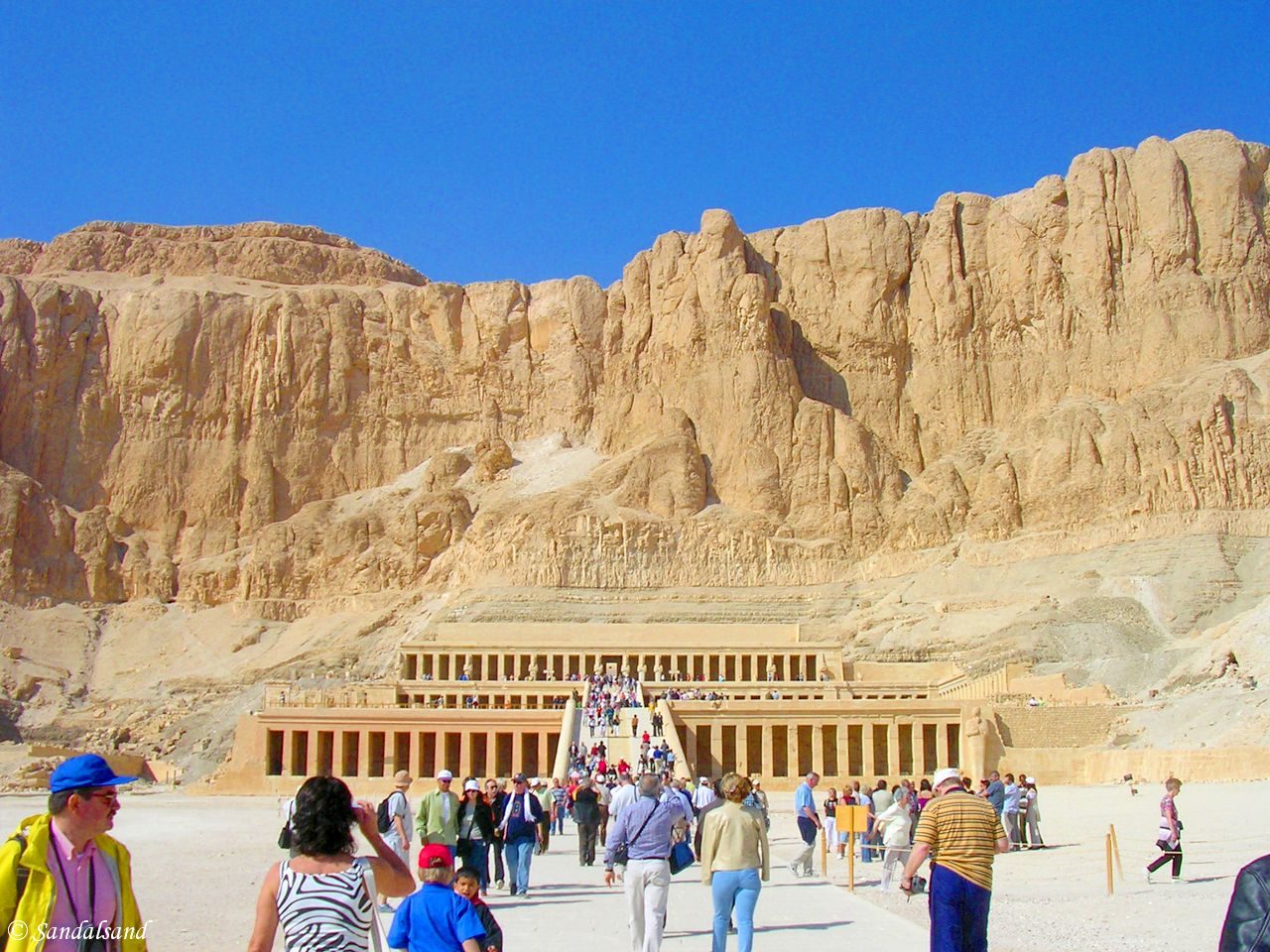 Egypt - Luxor - Egypt - Queen Hapsetshut’s palace, outside Luxor