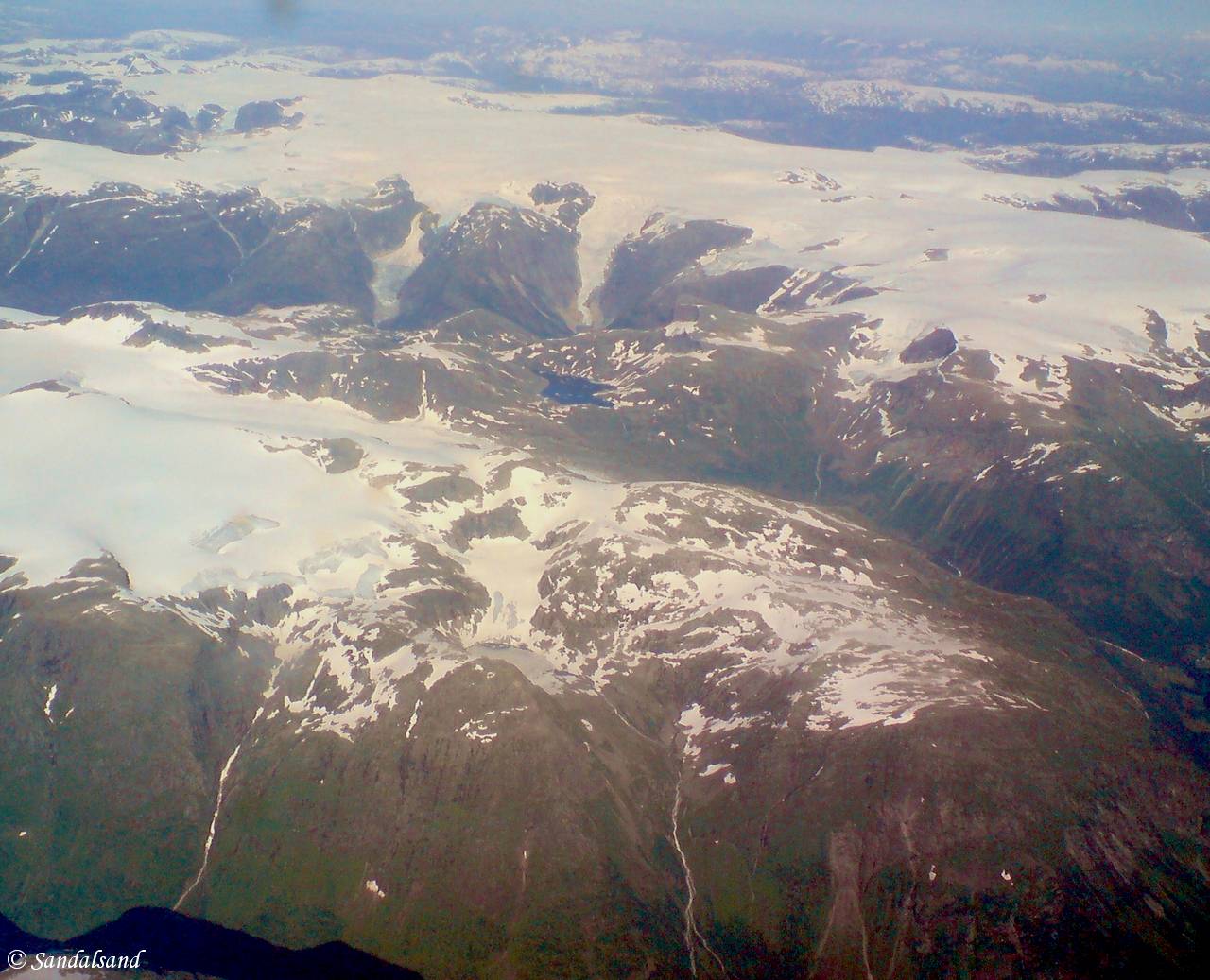 Sogn og Fjordane – Luster – Jostedalsbreen, luftfoto Sogn og Fjordane - Luster - Jostedalsbreen, luftfoto