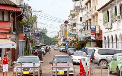 Vientiane, the capital of Laos