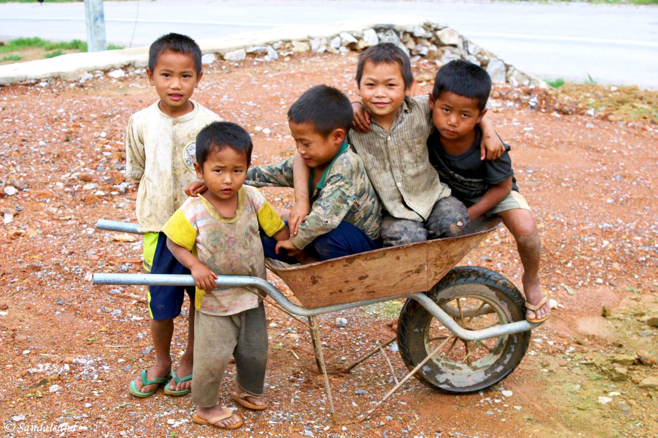 Laos - The road from Vang Vieng to Luang Prabang