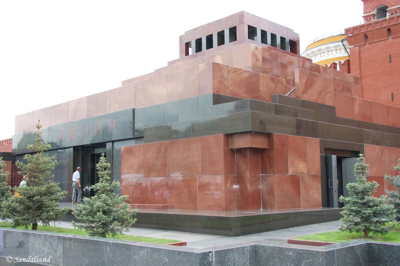 Russia - Moscow - Red Square - Lenin Mausoleum