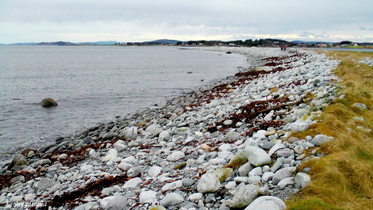 Rogaland - Randaberg - Rullesteinstranda ved Børaunen - Jærkysten