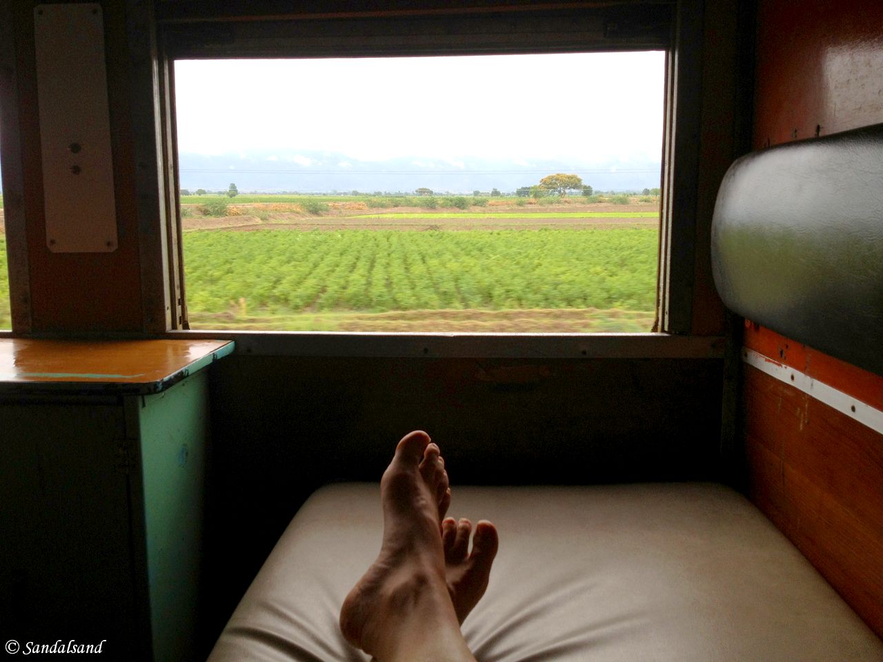 Myanmar - Yangon-Mandalay Train