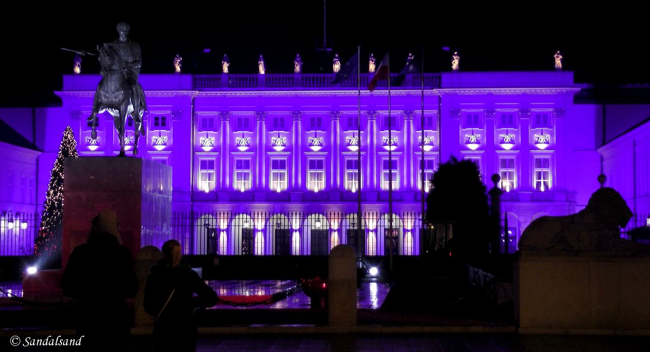 Poland - Warsaw (Warszawa) - The White House Presidential Palace