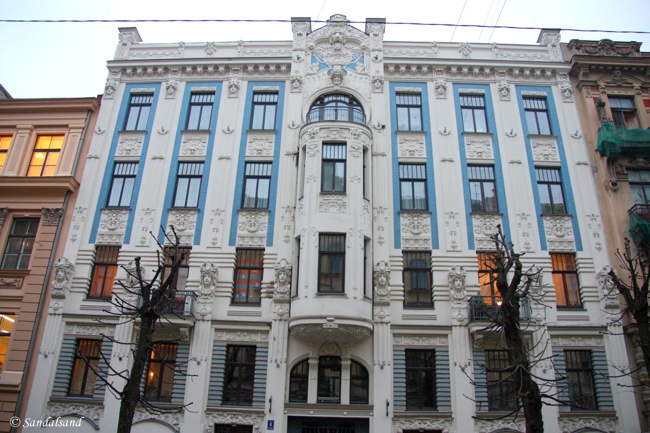 Latvia - Riga - Albert Street