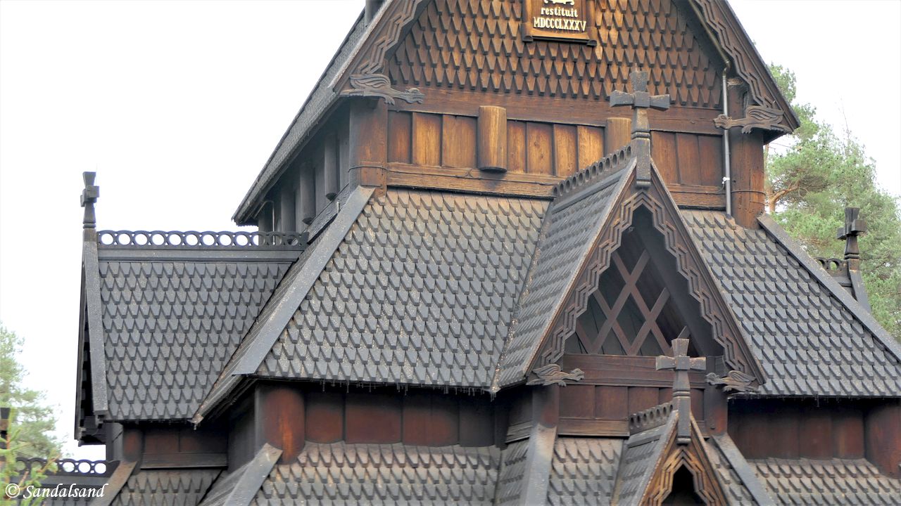 Oslo - Bygdøy - Norwegian Museum of Cultural History - Gol stave church