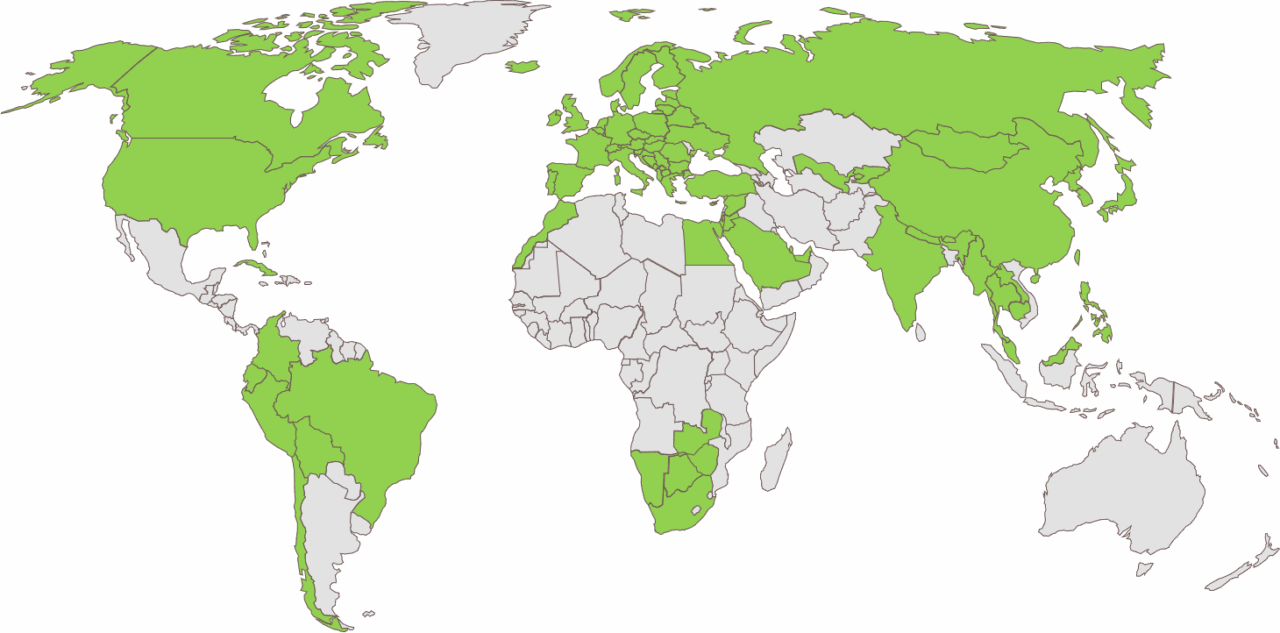 Sandalsand World Map