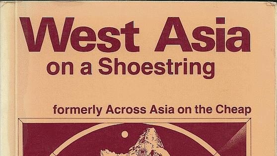 Lonely Planet's West Asia on a Shoestring used in 1986