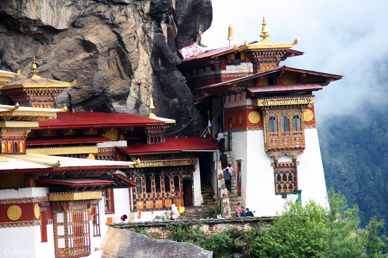The holy Taktsang Lhakhang (Tiger’s Nest)
