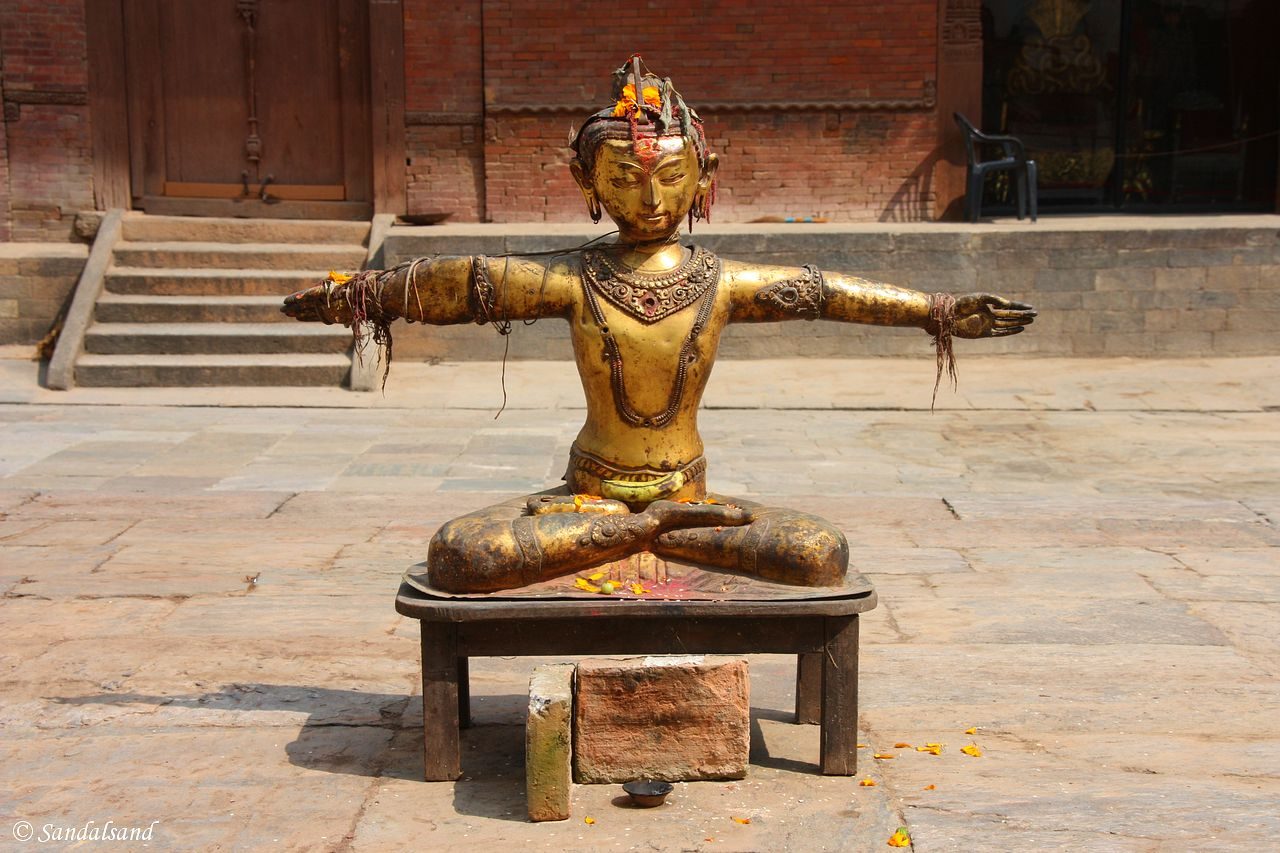 Nepal - Kathmandu - Durbar Square - Royal Palace - Nasal Chowk